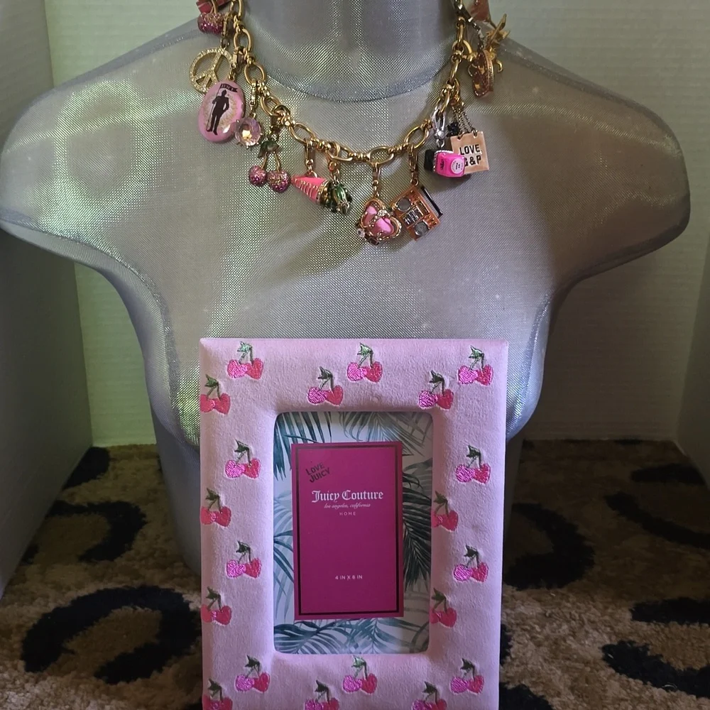 Juicy Couture Pink Cherry Photo Frame